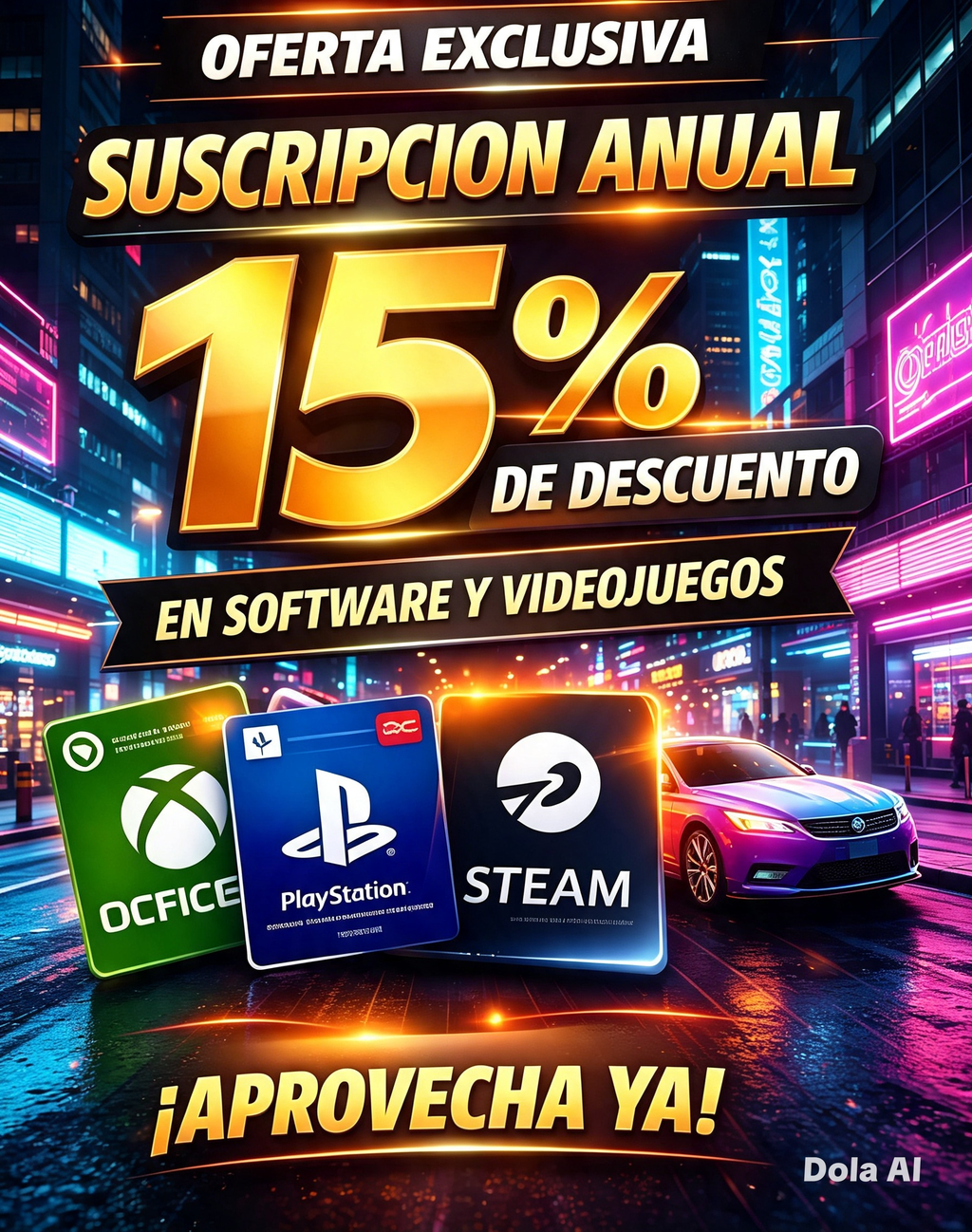 💥 Suscripción Anual – 15% de Descuento Exclusivo para todos los productos