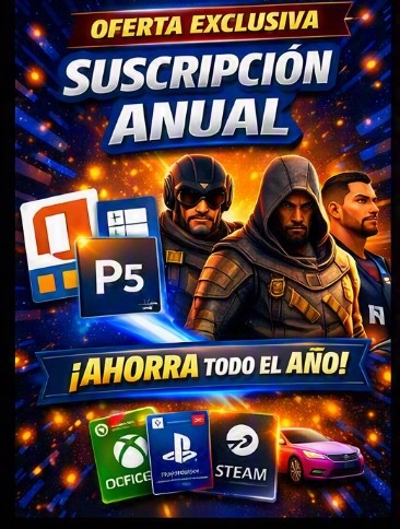 💥 Suscripción Anual – 15% de Descuento Exclusivo para todos los productos